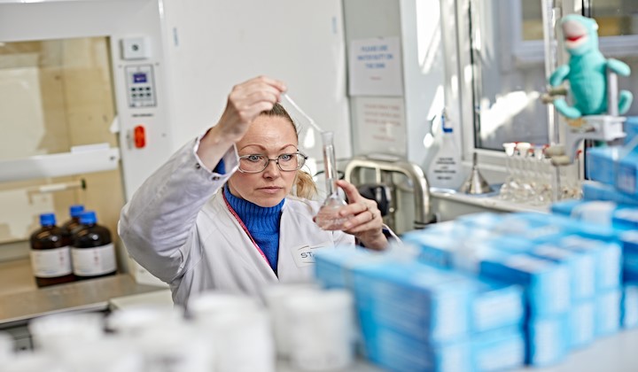 Technician in laboratory Technician in laboratory
